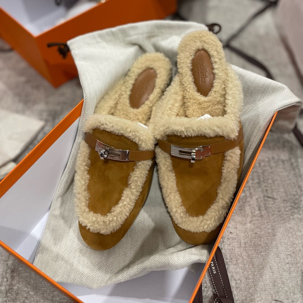Hermes OZ FUZZY MULE